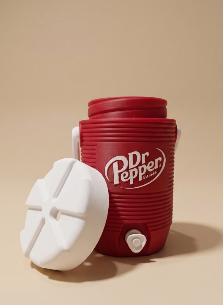 Red Pop Soda Cooler